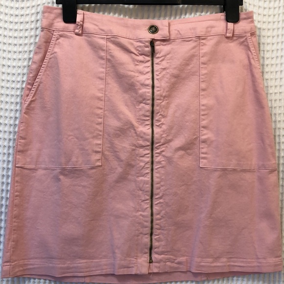 NWT Anthro Amadi Zip Front Pencil Skirt - Picture 3 of 6